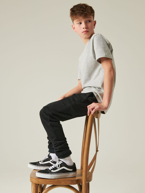 Джоггеры карго для мальчика Next A82-738, Черный