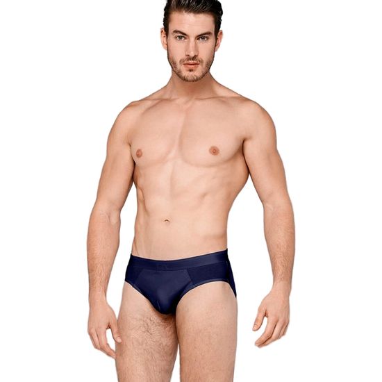 Набор мужских трусов брифов 3в1 (черные, антрацитовые, темно-синие) Doreanse 1327
