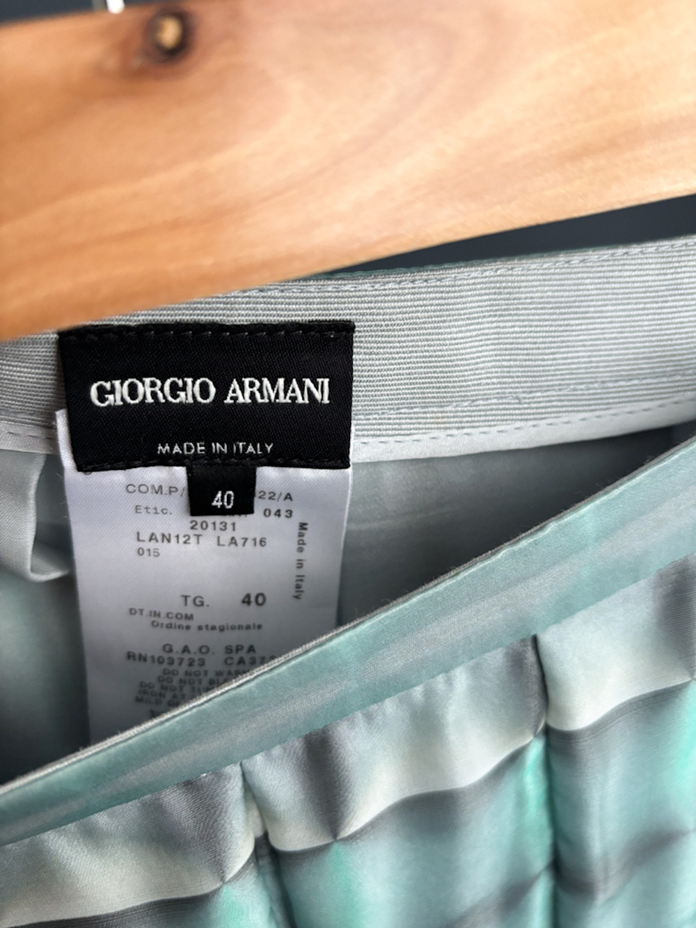 Шелковая юбка Giorgio Armani, M