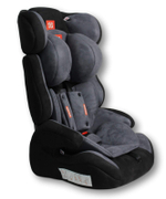 Автокресло детское GE-E велюр (чёрно-серое (dark grey+black(velvet)))