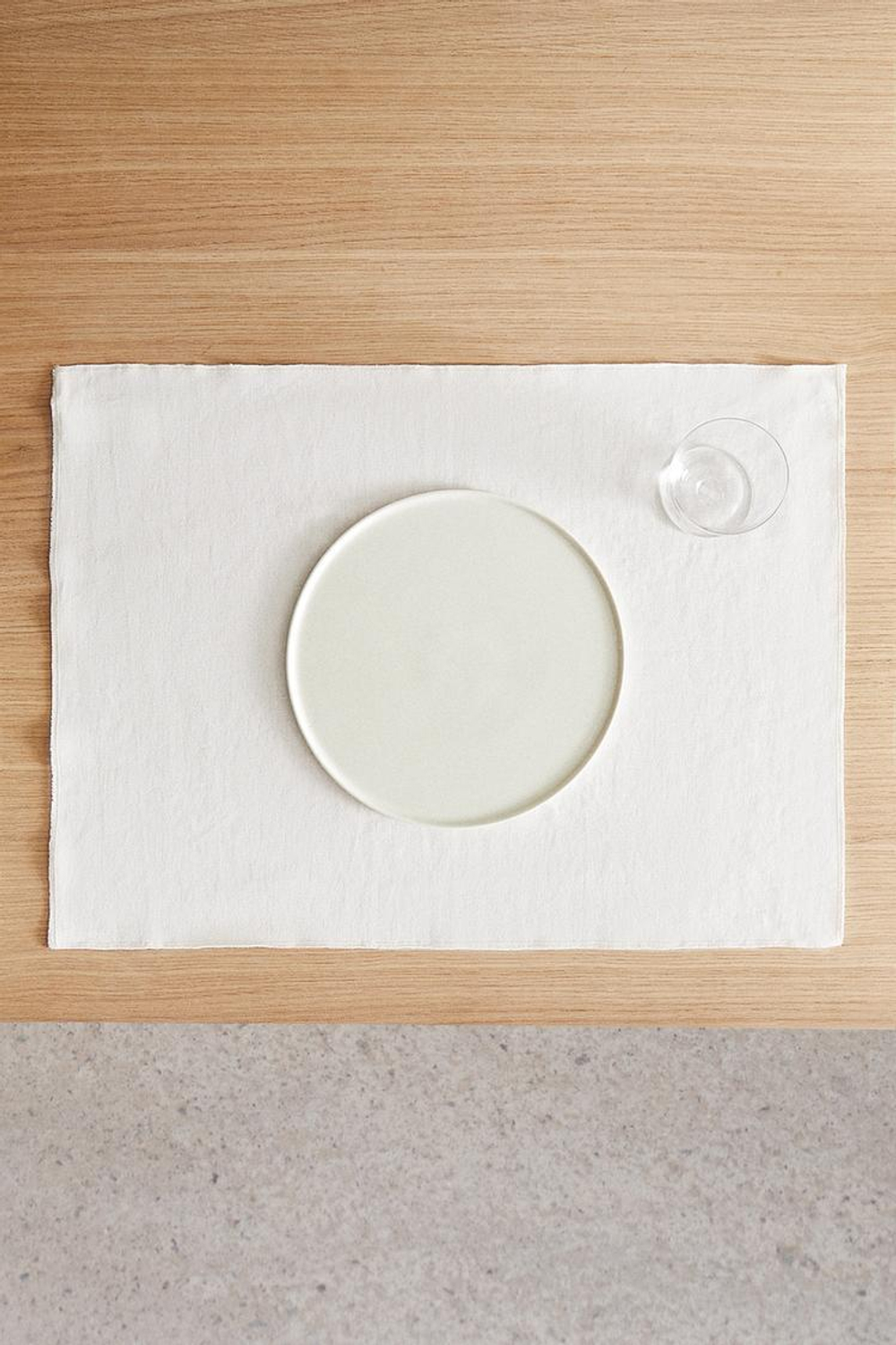 ZARA HOME ЛЬНЯНАЯ САЛФЕТКА, ЭКРЮ