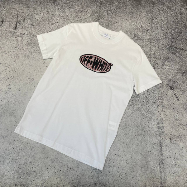 Футболка Off-White 2013 white/red