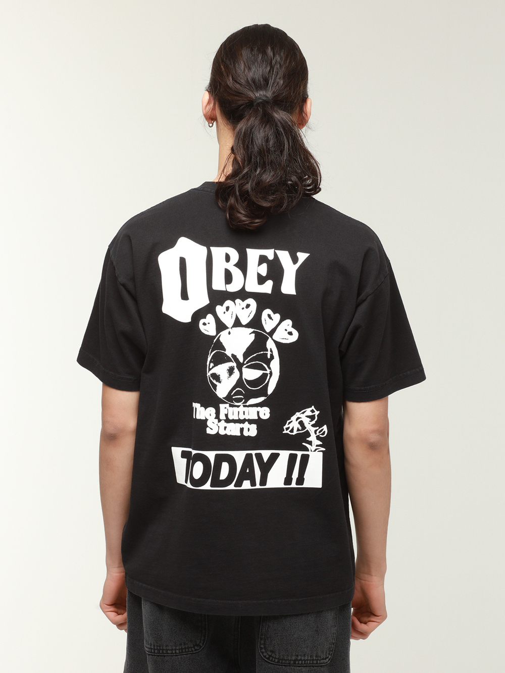 Футболка Кор. Рукав Obey The Future Starts Today
