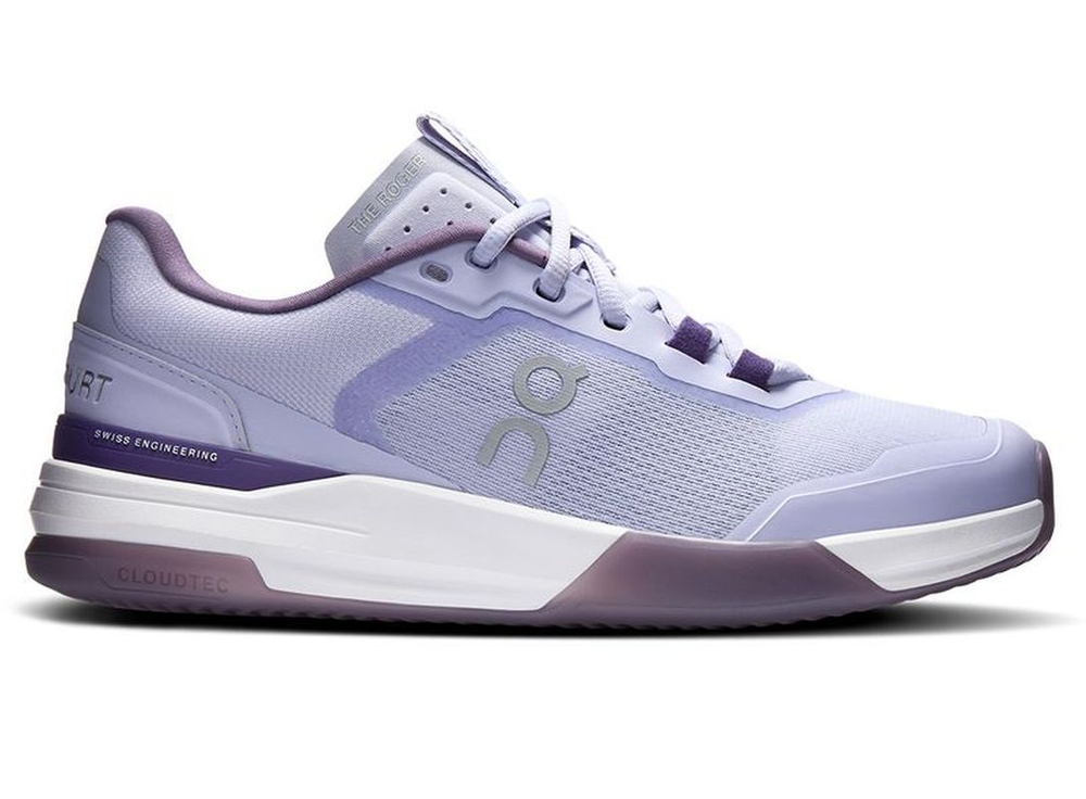 Женские теннисные кроссовки On The Roger Advantage Pro Clay - thistle/dewberry