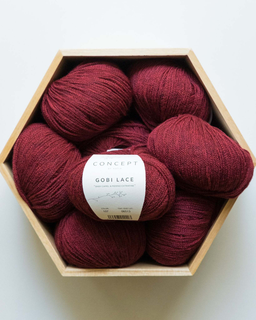 -30% Concept Gobi Lace 5x25g — red