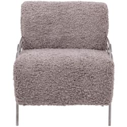 Кресло Нимфея Серый Античное серебро