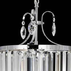 Citilux Инга CL335131 Люстра хрустальная подвесная Хром