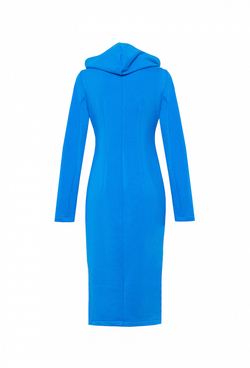 Спортивное платье синее 07-03-22 SS