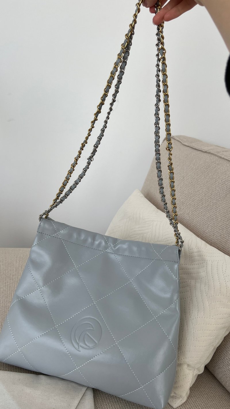 STELLA MINI серая - складка кожи 44