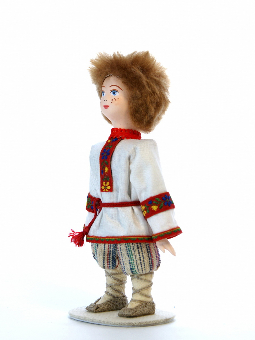 Кукла коллекционная деревенский Мальчик