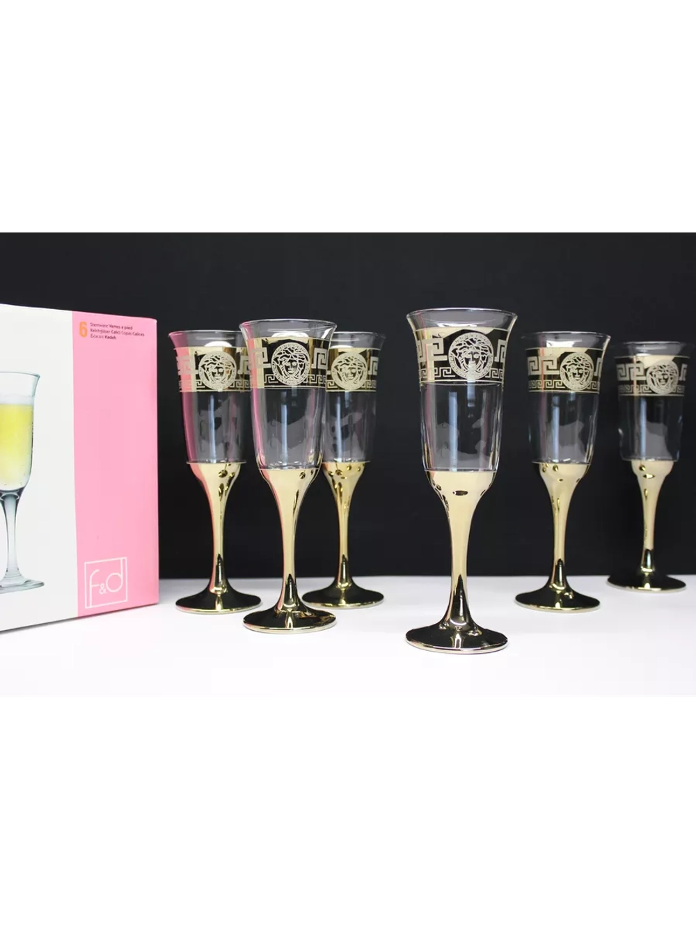 Набор бокалов для вина 6 штук 210мл