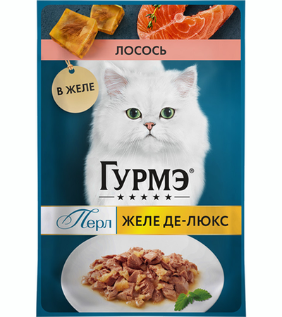 Гурмэ Перл Желе Де-Люкс Лосось, 75гр.