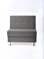 Стильный компактный диван Фабрики ОНИКС из практичного и износостойкого материала с оригинальным дизайном, вместительным ящиком для хранения, мягким наполнителем для дома, дачи и офиса