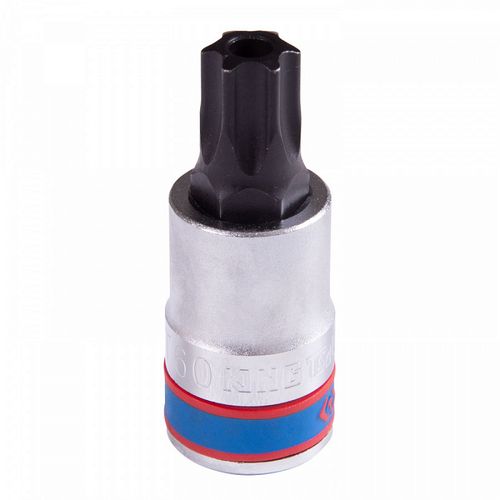 KING TONY (402760) Насадка (бита) торцевая 1/2", Torx, T60, L = 60 мм, с отверстием
