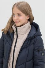 Стеганое зимнее пальто для девочки-подростка JAN STEEN, цвет синий