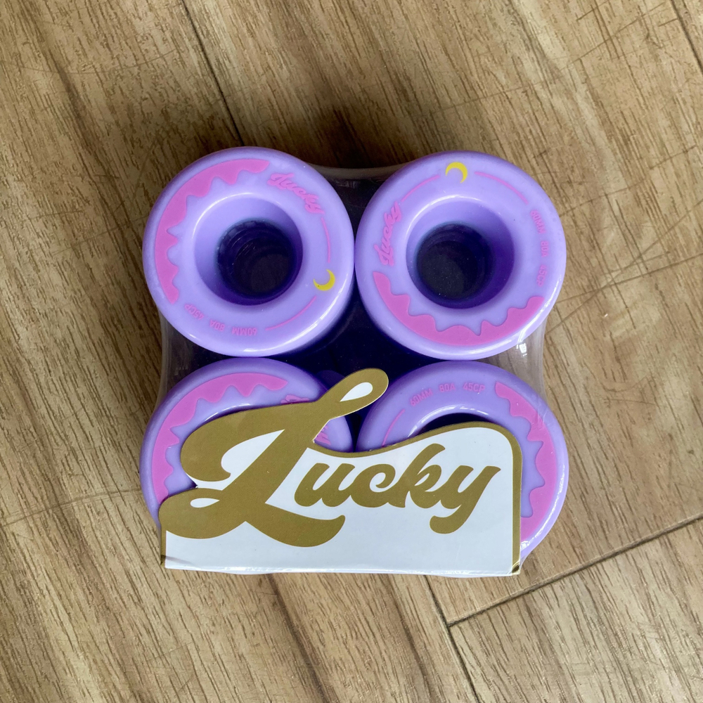 Колеса Lucky Wheels 60mm 80A 45CP Purple