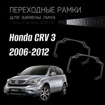 Переходные рамки для замены линз в фарах Honda CRV 3 2006-2012