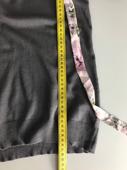 Джемпер Sela c красивым воротником, маркировка S, визуально на 44 размер