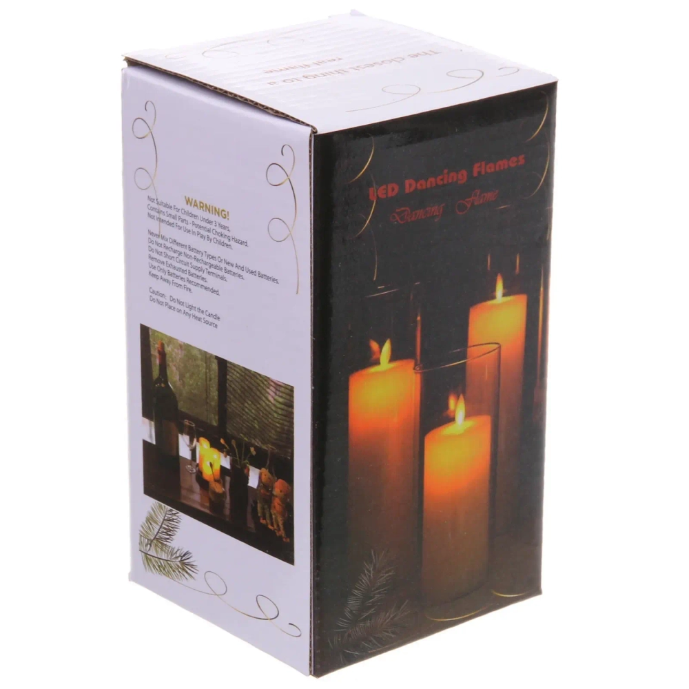 Сувенир с подсветкой «Свеча - Хрусталь» 8,5*12,5 см