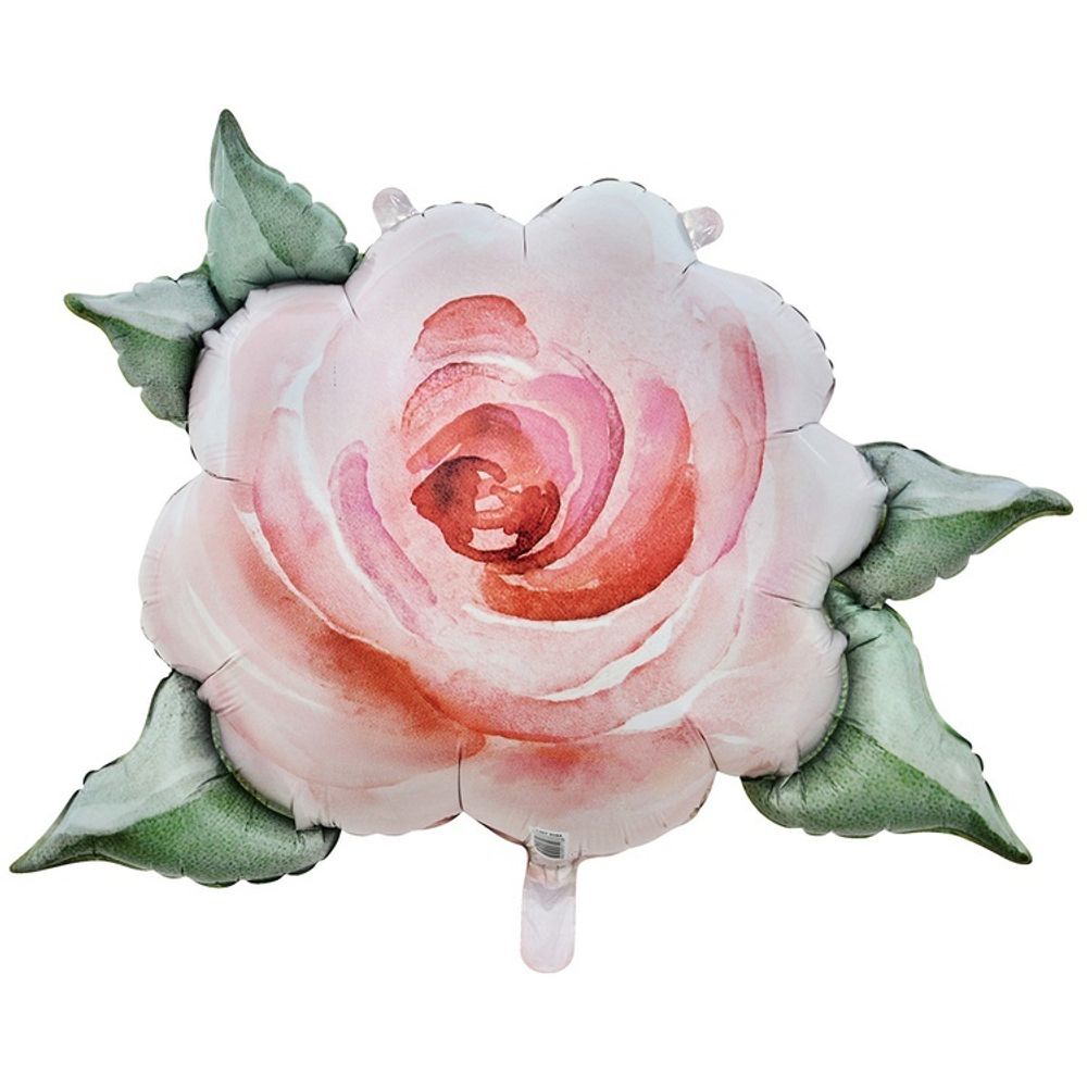К Шар фигура Роза акварель 82см (БГ-38)