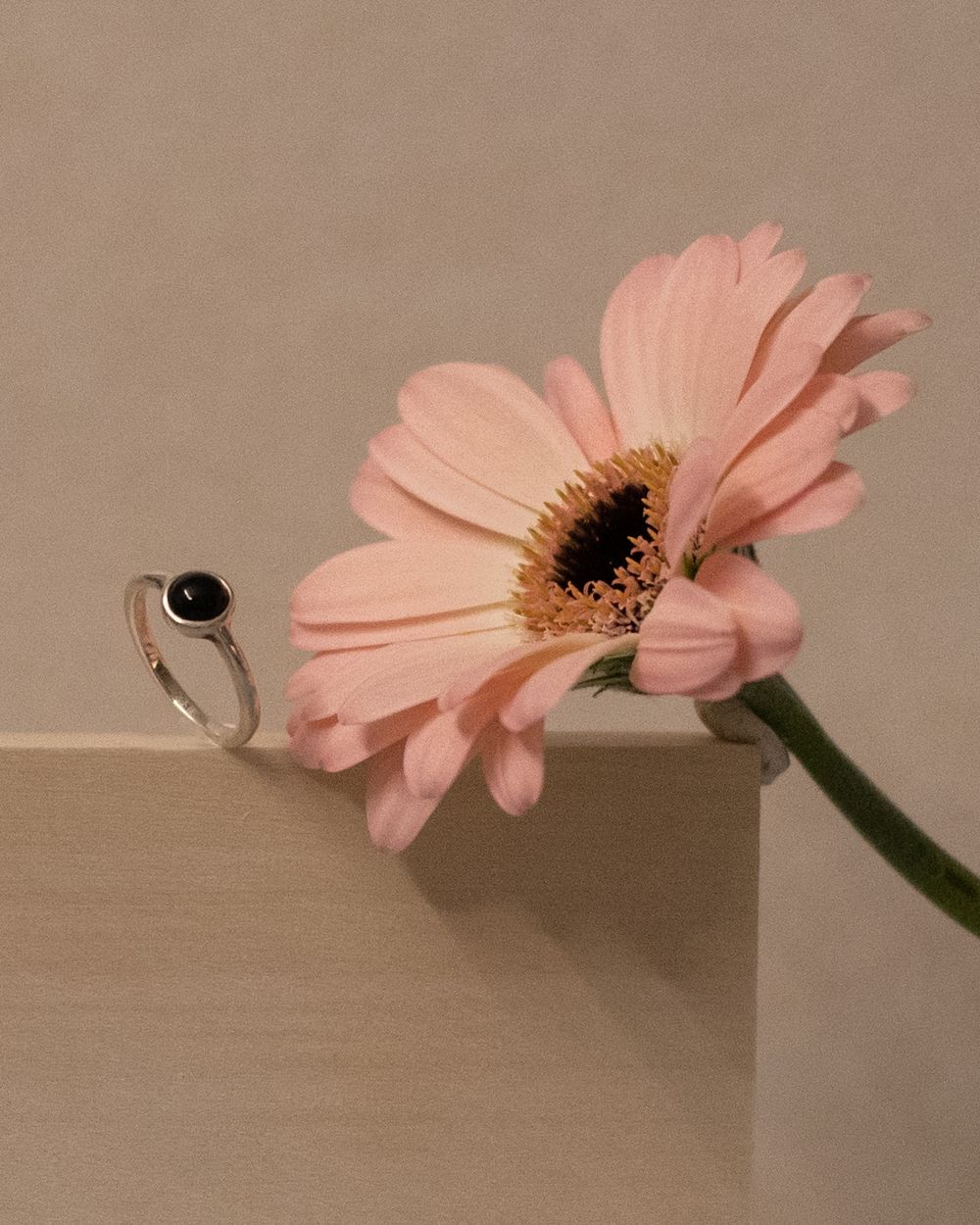 Кольцо Alpha с чёрным ониксом