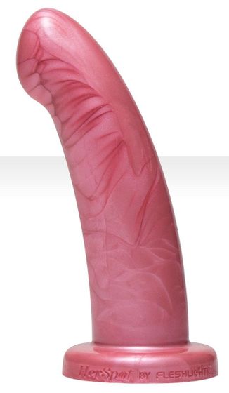 Розовый фаллоимитатор Golden Rose Dildo Medium - 15,3 см.