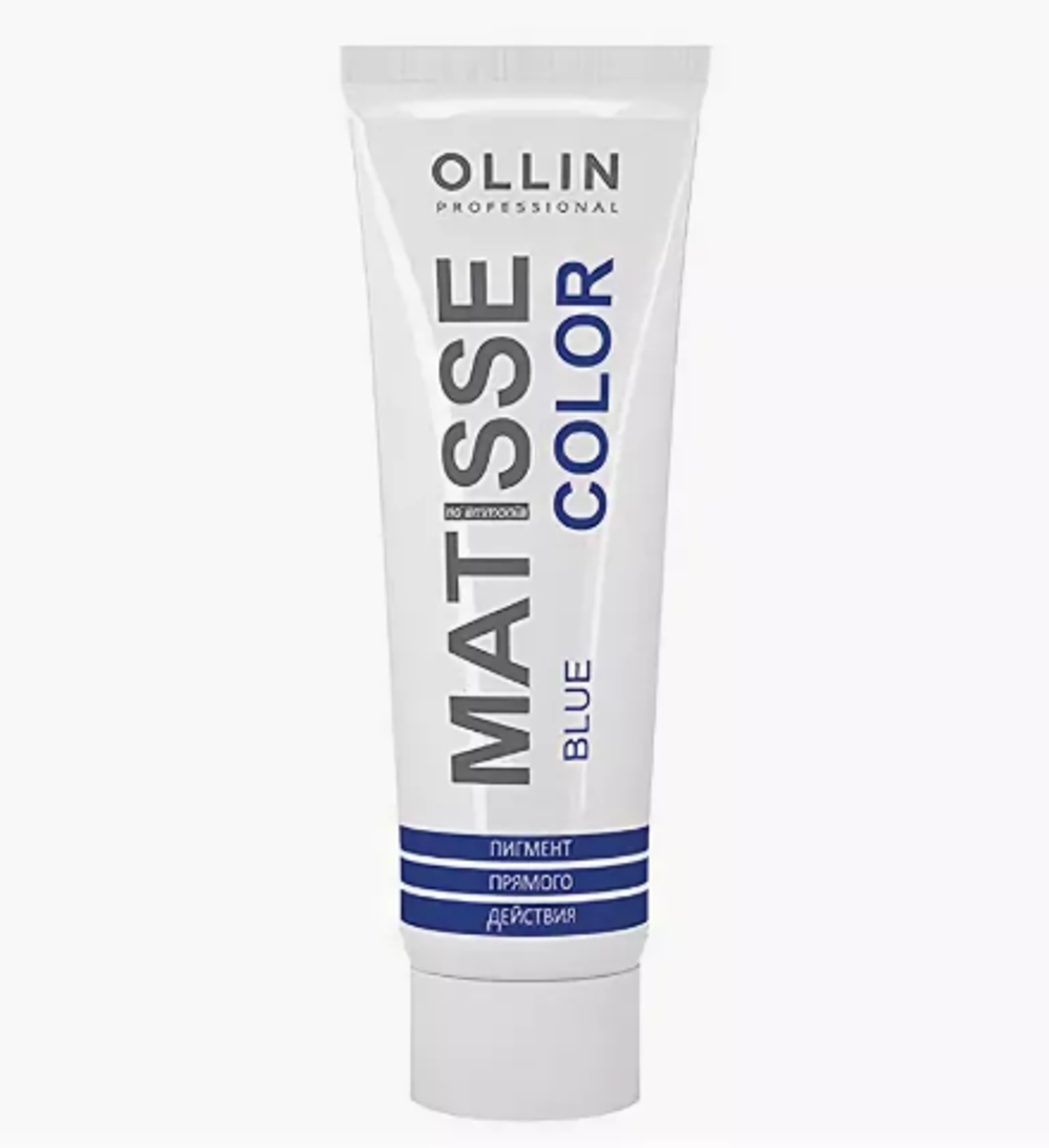 Ollin Matisse Color Пигмент прямого действия, Синий, 100 мл