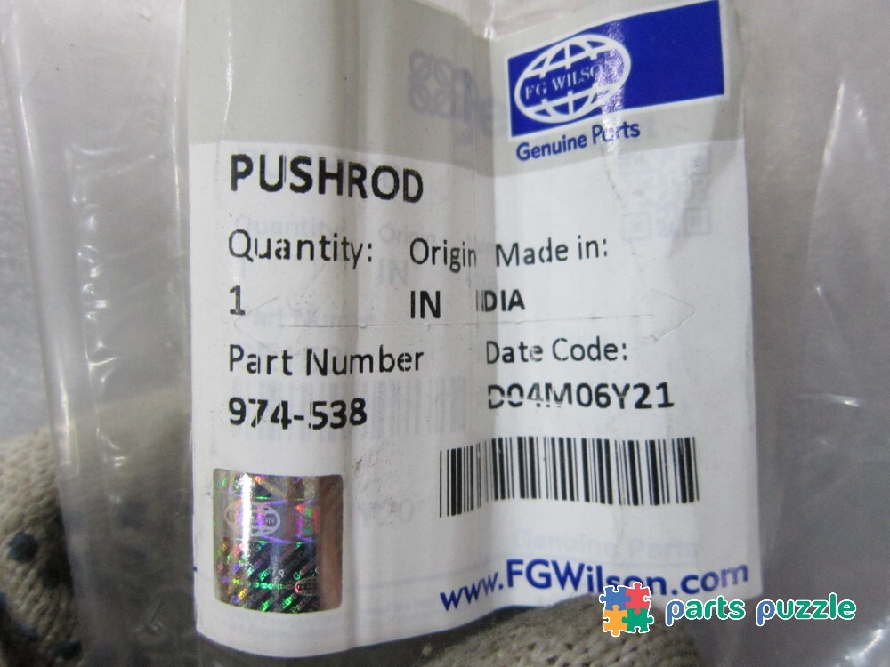 Штанга толкателя / PUSHROD АРТ: 974-538