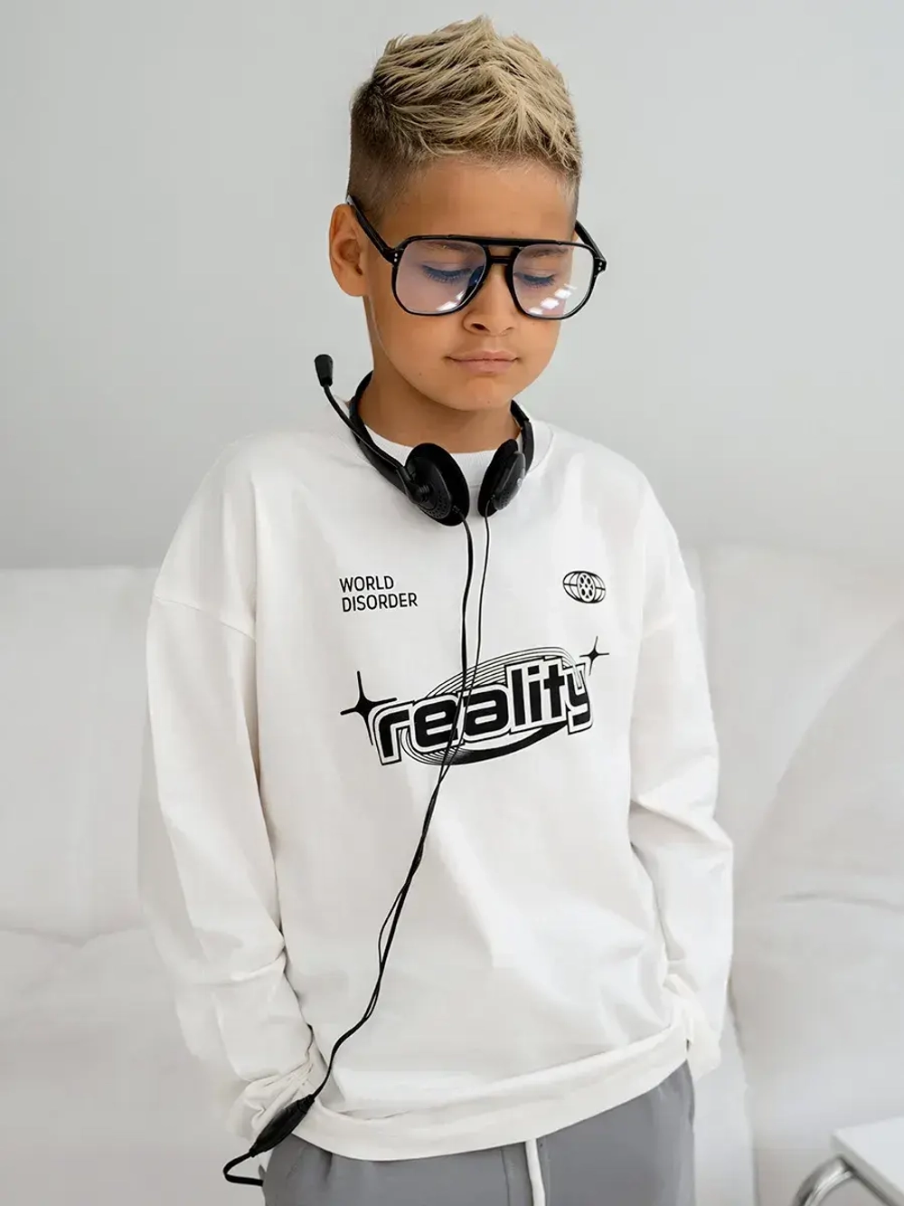 Лонгслив для мальчика для осени