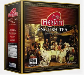 Чай MERVIN ЧЕРН АНГЛИЙСКИЙ 100пак