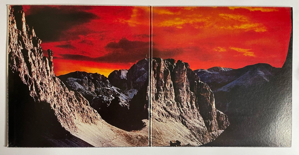 Винтажная виниловая пластинка LP Bad Company Burnin Sky (Japan 1977) (No Obi)