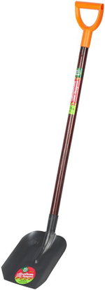 Лопата совковая с лакированным деревянным черенком 123 см белцентромаш 0918-Ч