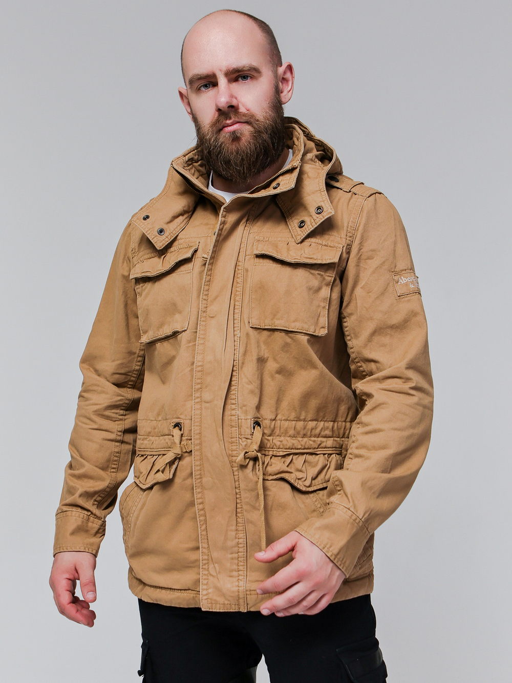 Ветровка плотная хлопковая Abercrombie & Fitch AB269A