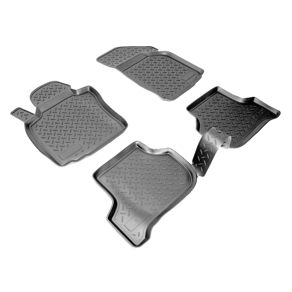 Ковры в салон Norplast/Unidec для Seat Leon в кузове 1P1 (2005-2012)Полиуретан, арт.NPL-Po-80-35