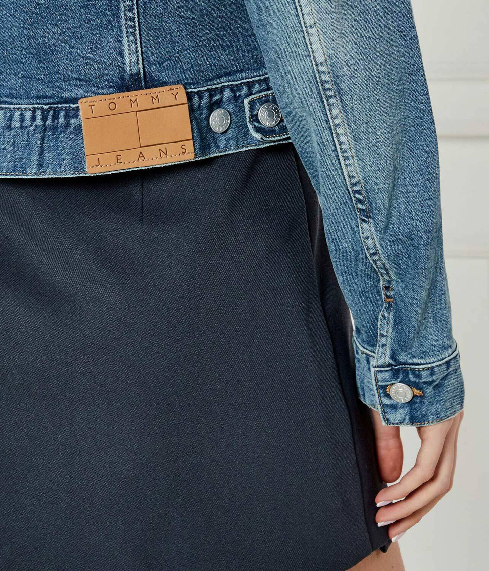 Джинсовая куртка Tommy Jeans - голубой(DW0DW19858)