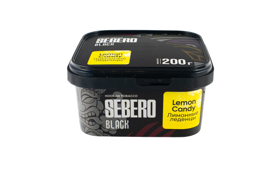 Sebero Black (Лимонные леденцы), 200 гр.