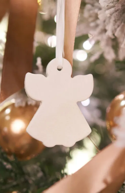 Ароматная елочная игрушка Ангелочек, SALTED CARAMEL