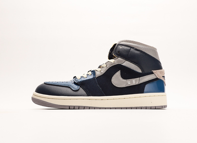Nike Air Jordan 1 Mid SE Craft Obsidian French Blue
