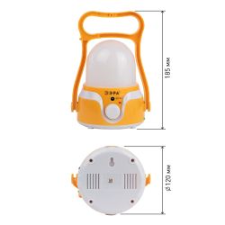 Фонарь кемпинговый светодиодный ЭРА KA-801 Гном аккумуляторный 4 Вт, 1700мАч 5V, USB, подвес + диммер