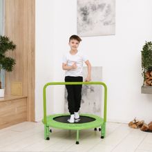 Батут с поручнем DFC JUMPFIT 36&#39;&#39; зеленый