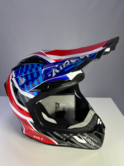 Шлем Airoh AVIATOR ACE 2 PROUD Blue/Red Glossy