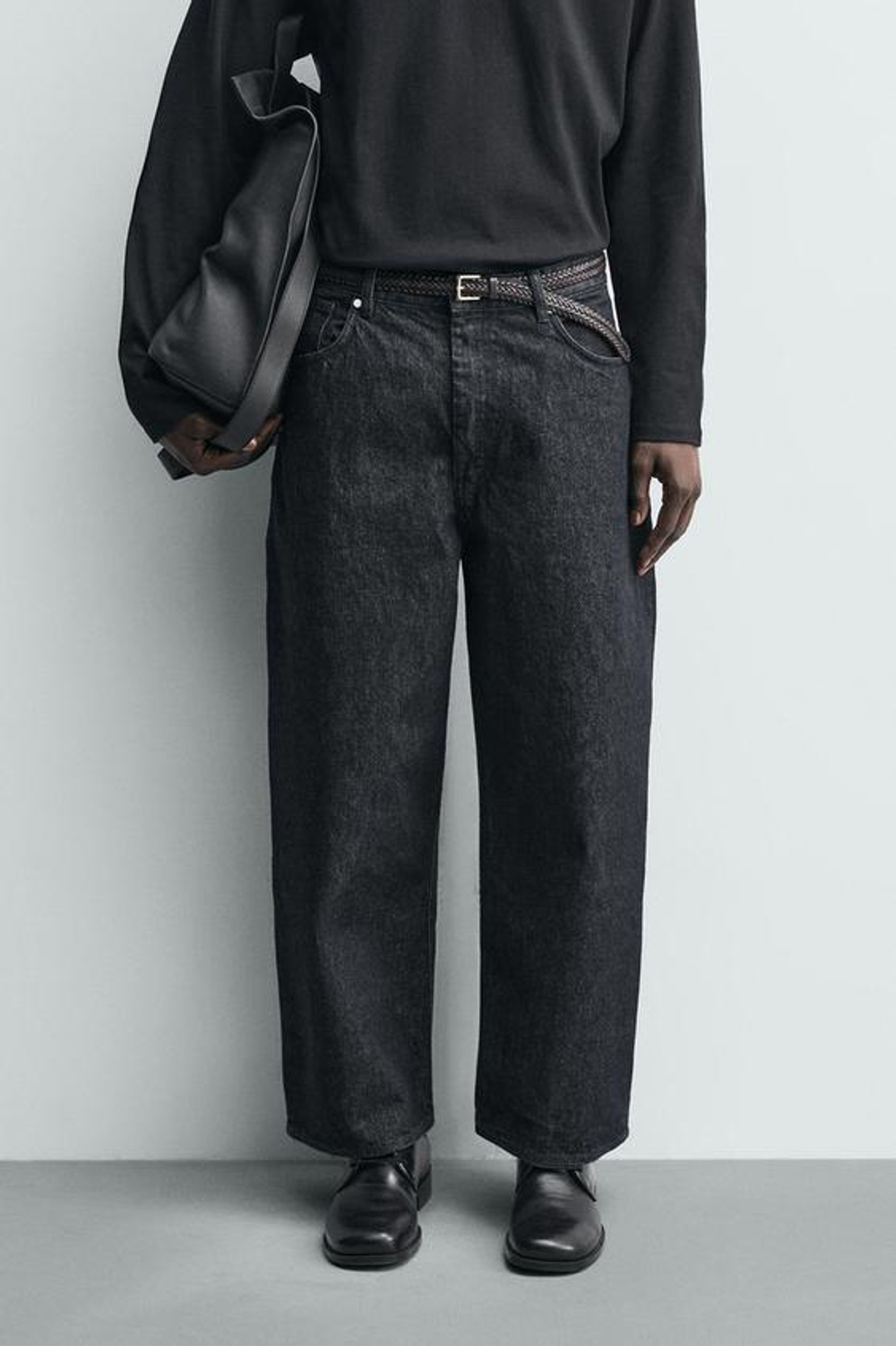 ZARA ДЖИНСЫ WIDE FIT, ИНДИГО