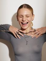 BUBBLE SQUARE EARRINGS