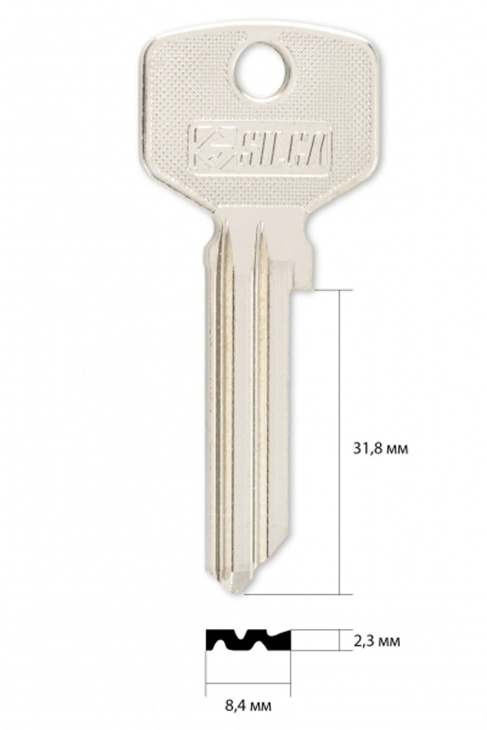 Заготовка английского ключа 10348 TV 2 TV-3D TR4 TO6