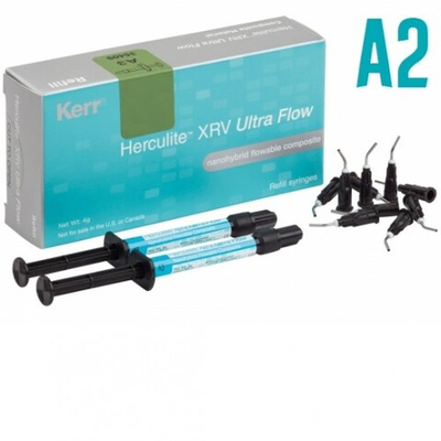Herculite XRV Ultra Flow цв.A2 (2шпр.х2г, насадки-20шт.)
