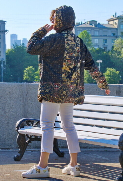 Куртка "Китайский гротеск", по мотивам шпалеры фламандского мастера Judocus de Vos