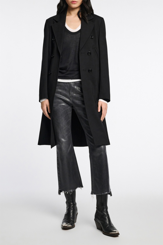 Лонгслив из лиоцелла и хлопка