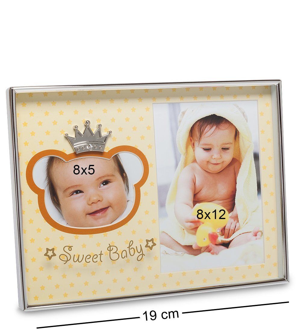 Bellezza Casa CHK-125 Фоторамка «Наше счастье» (на 2 фото: 8х5, 8х12)