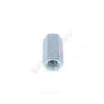 Гайка удлиненная стальная оц М10х30 к.п. 5 шестигранная DIN 6334