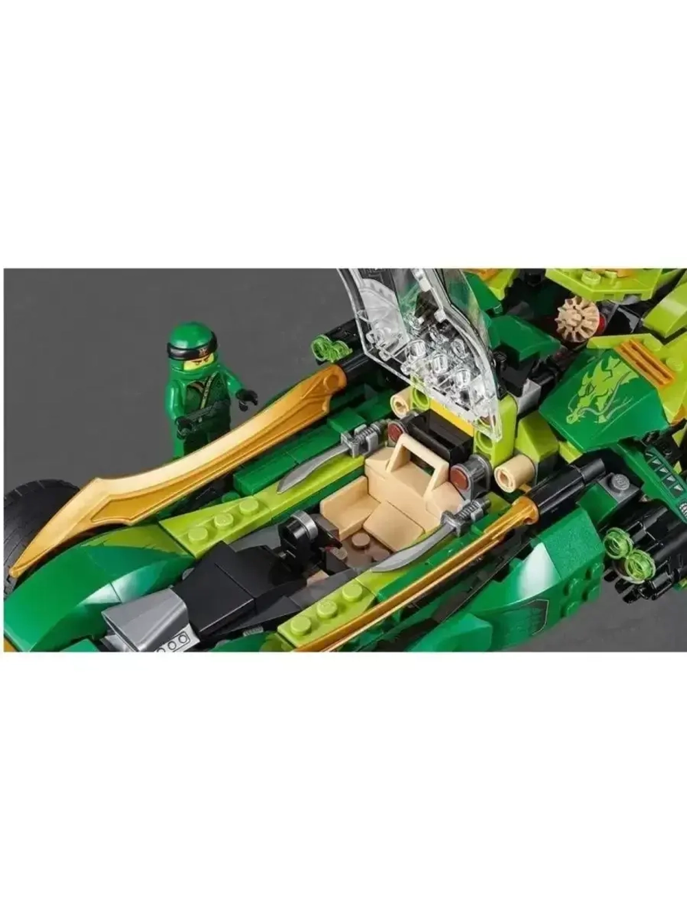 Конструктор Ниндзя Ночной вездеход 489 деталей 98294